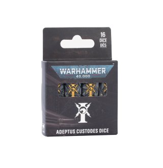 WARHAMMER 40000: ADEPTUS CUSTODES DICE pre-order new